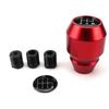 Archnote MT Aluminum Shift with Universal Conversion M8 To 49mm X Red Knob, 5-Speed/6-Speed, Adapters, M10/M12, 70mm,