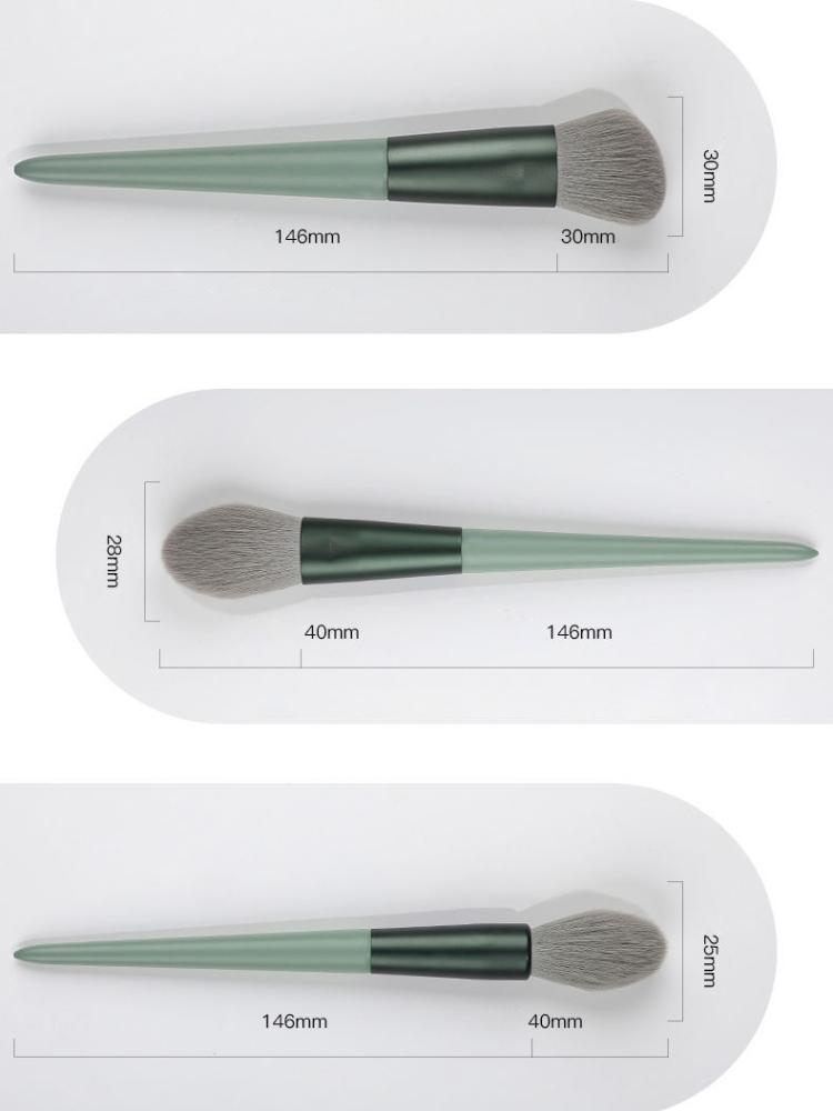 Профессиональный набор кистей для макияжа, мягкий мех, косметический хайлайтер, пудра, консилер, многофункциональный косметический набор инструментов