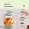 Bear 0.4L Mini Glass Electric Health Pot/Kettle CN plug (adapter included)