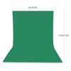 Green Photography Background Screen, 6.6*5.2ft Large Portrait Backdrop, Cloth Material with 3.3*5.2ft, for Home Studio, Portrait, Video Production, Di
