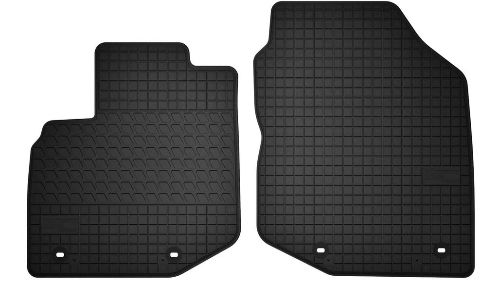Rubber Floor Mats Front For Honda City V Sedan (2011 To 2014)