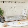 VidaXL Bed Frames for Children, Single Bed with Slat Base, Bedroom Furniture, Scandinavian, White 90x190 Cm 834463