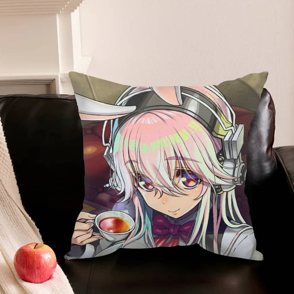 S-Super S-Sonico-O Различные размеры Квадратная наволочка Для автомобиля Дома Спальни Декор