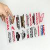 FOR HONDA HRC H WING Motorcycle Reflective Stickers Waterproof Decals for Helmet Scooter Fuel Tank LA Toolbox Racing