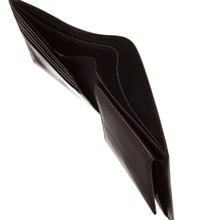 Porter Leather Sheen Bifold Wallet Men's (Black)