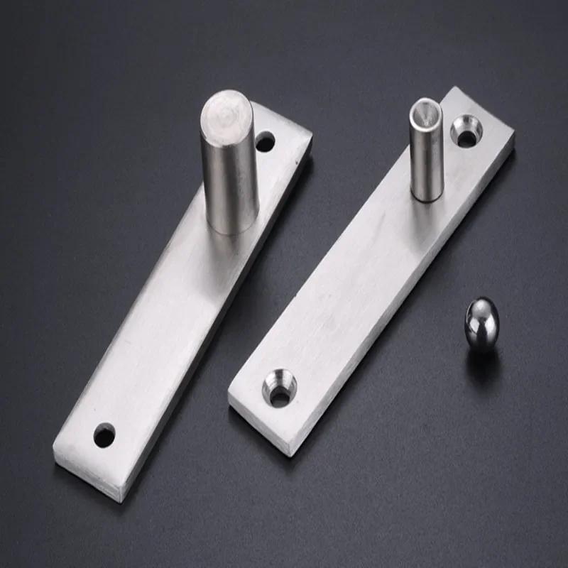 Stainless Steel Pivot Heavy Duty 360-degree Rotating Shaft Wooden Door Hinge Shaft Murphy Positioning Door Shaft Hidden Axis