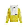 Женская укороченная спортивная куртка Str Jkt Knit с цветовыми блоками для легкой атлетики, желтая