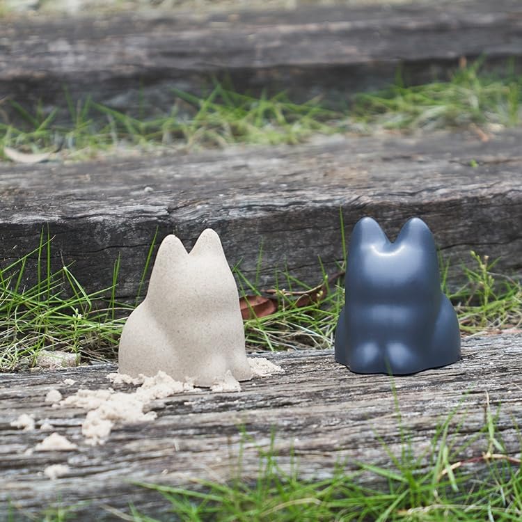 H Concept +d Koneko Cup Bio Beige Koneko Cup Infinite Cat Maker (Bio White)