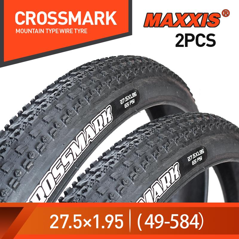 2 шт. MAXXIS 26 CROSSMARK Велосипедная Покрышка 26*2.1 27.5*1.95 Покрышка на Стальном Корде Покрышка для Горного Велосипеда MTB 26*1.95 26*2.25 27.5*2.1 Покрышка
