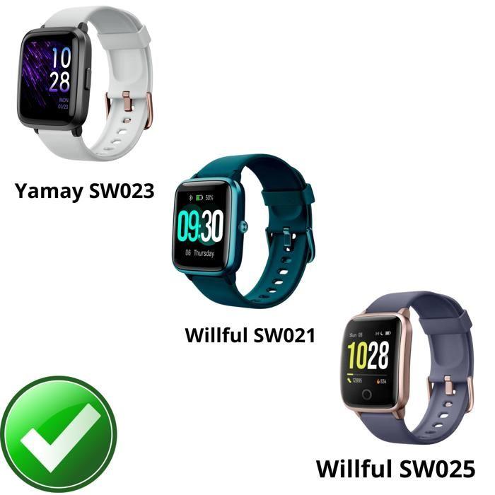 Chargeur Secteur 12W + Cable Compatible avec Yamay SW023 Willful SW021 SW025 - Charge Montre Phonillico®