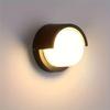 New Outdoor Wall Lights, Low Profile Modern Wall Sconce Porch Lights Outdoor Wall Light Fixtures Waterproof Wall Mounted Lamp