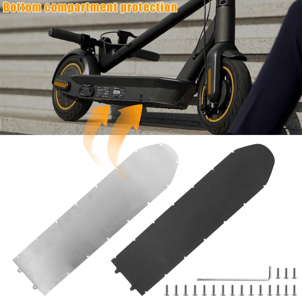 Для Segway Ninebot Max G30 / Пластина из алюминиевого сплава / Накладка на педаль / Пластиковая нижняя крышка / Губчатая накладка