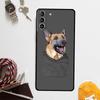 Чехол с изображением немецкой овчарки для Samsung Galaxy S24 Ultra S23 S22 S21 Plus S20 FE S8 S9 S10 Note 10 20 Ultra Cover