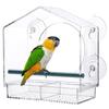 Parrot With Suction Cup Pet Supplies Food Container Bird House Bird Feeder Bird Food Box Pet Feeder