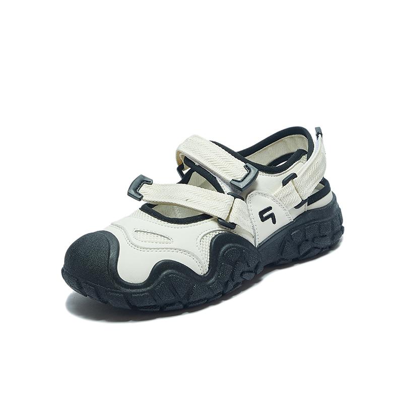 Новые модные тенденции женские сандалии 2024 Летние удобные дышащие нескользящие износостойкие плоские сандалии для спорта на открытом воздухе