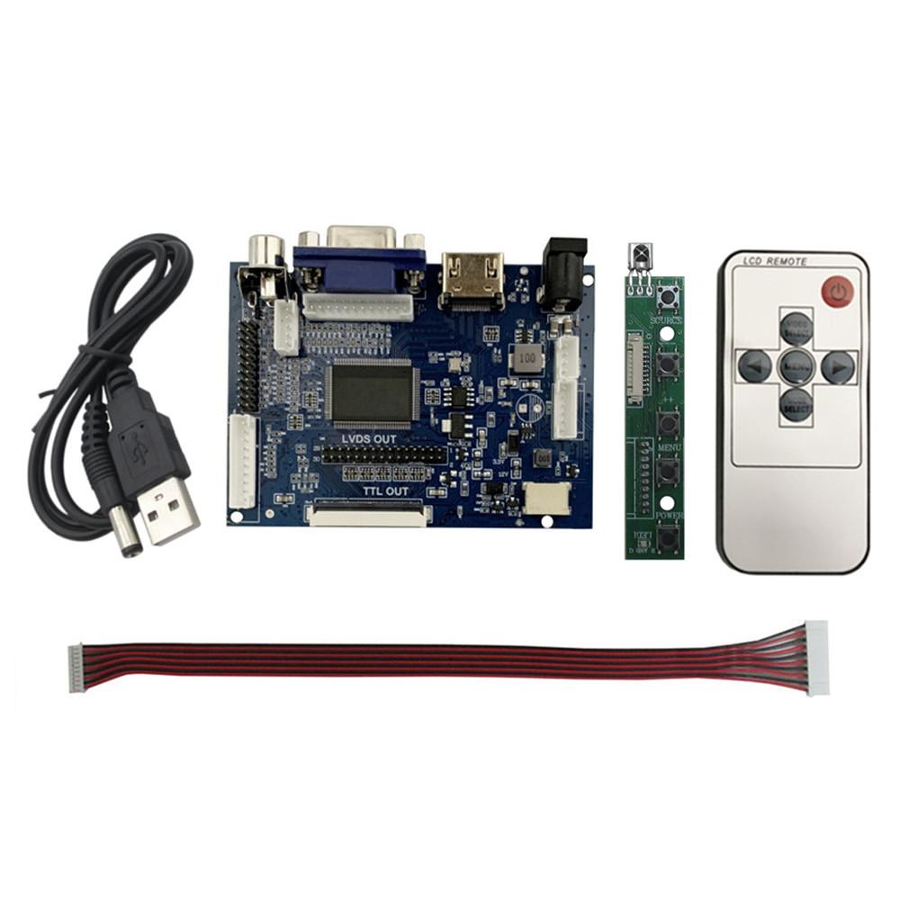 6,5/7/8/9/10,1-дюймовый ЖК-экран TFT IPS DIY Монитор Плата управления драйвером HDMI VGA AV Raspberry Pi Портативный компьютер Дополнительный экран