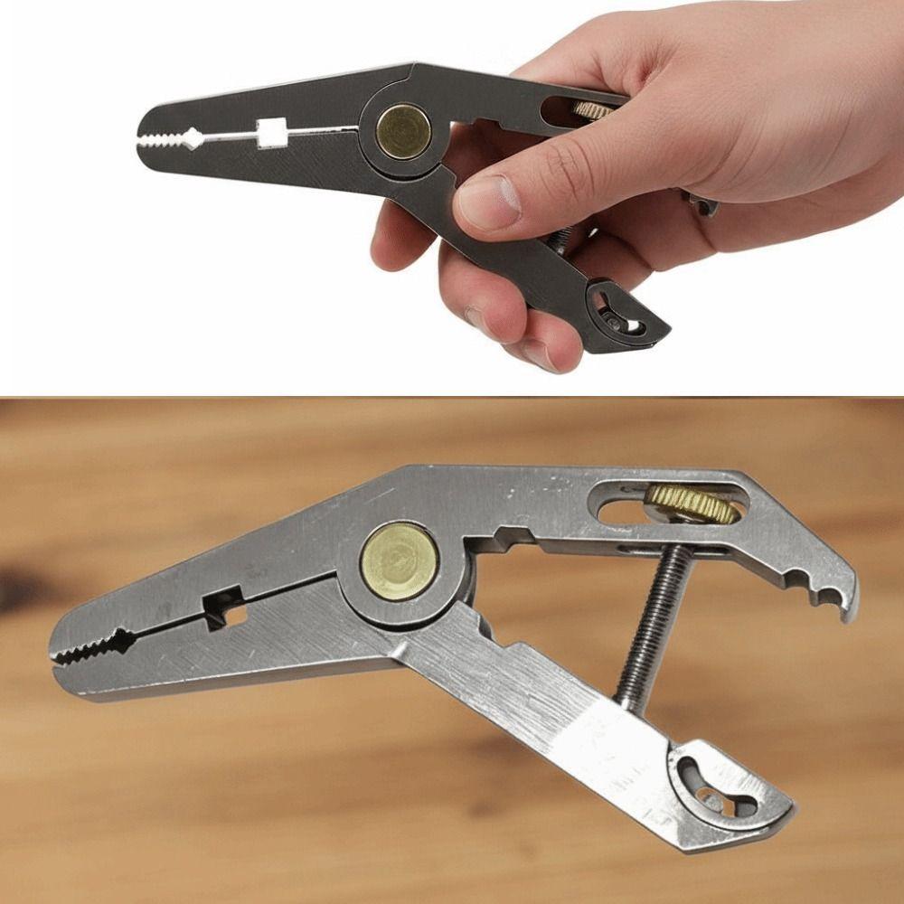 Pliers Wire Cutters Parallel Wrench Electrical Disconnect Pliers Cap Opener Pocket Carrying