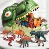 Игрушки Динозавр Для Детей Реалистичная Игрушка С Фигурками Динозавров Ящик Для Хранения Большая Голова Динозавра Внутри Для Мальчиков Девочек Любителя Динозавров