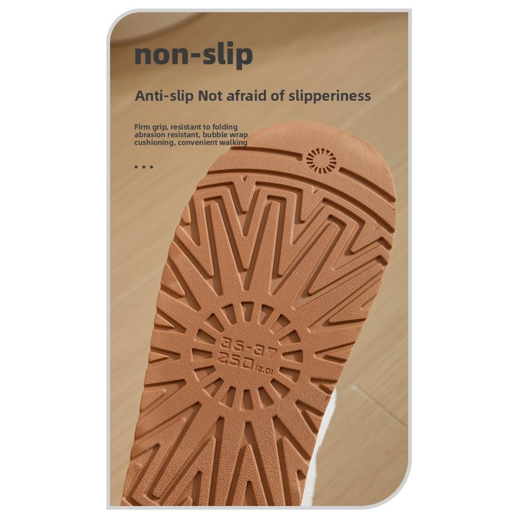 Ношение хлопковых тапочек для женской осени и зимы дома, теплые тапочки для пары с носками и толстой подошвой для мужской осени и зимы