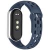 Силиконовый ремешок для Xiaomi Mi Band 10 Аксессуары Спортивный дышащий Браслет Наручный ремешок pulseira correa для Xiaomi Mi band 9 8