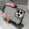 loveheart pattern transparent phone case,suitable for iPhone 16 15 14 13 12 11 Pro Max XR X XS Max 7 8 14 15 16 Plus series