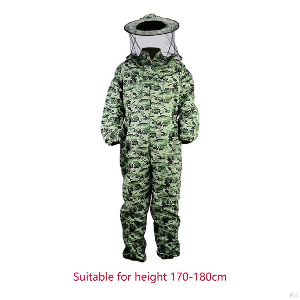 Костюм пчеловода яркого цвета с капюшоном, удобный комбинезон для хранения на ферме