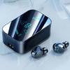 Noise Reduction Wireless Bluetooth Earphones LED Display Bluetooth Headphone Sports