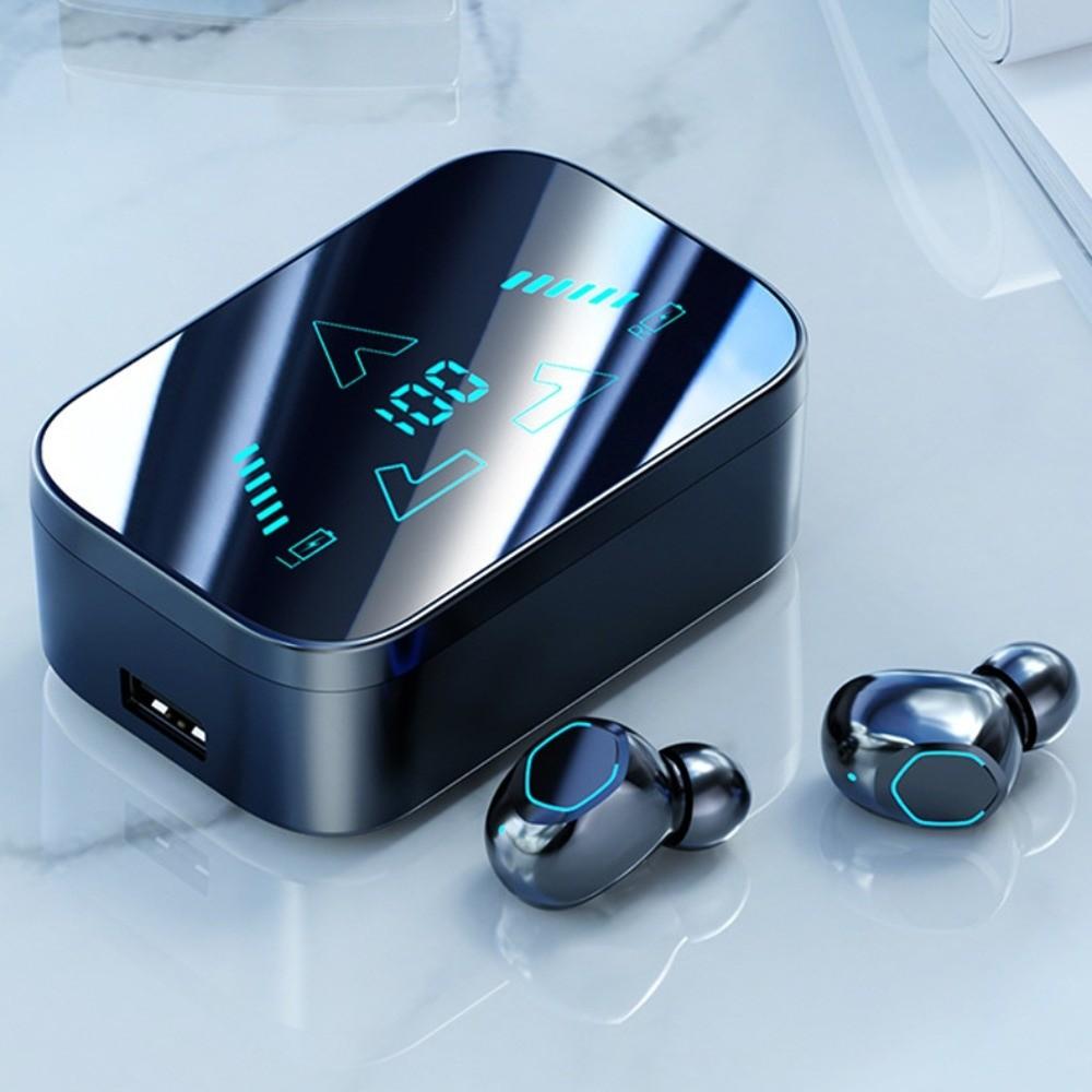 LED Display Wireless Bluetooth Earphones Low Latency Bluetooth Headphone Listening Music
