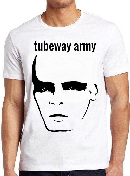 Tubeway Army Punk Rock Retro Cool Gift Tee T Shirt