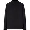 Champion All-Weather Series Solid Color Breathable Versatile Casual Long Sleeve Knit Top Men Tops Basic-Black 152510410-4