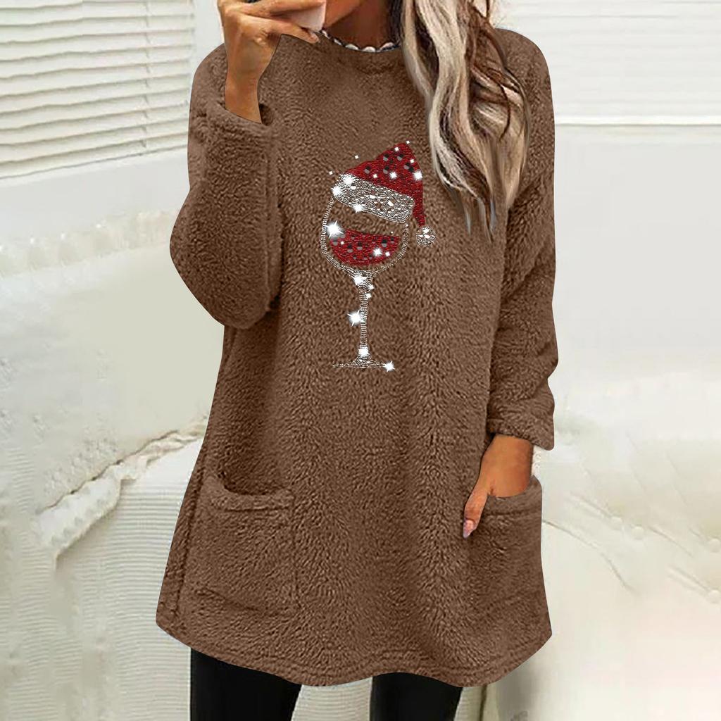 Женский свободный топ с круглым вырезом и длинными рукавами, ажурной спинкой