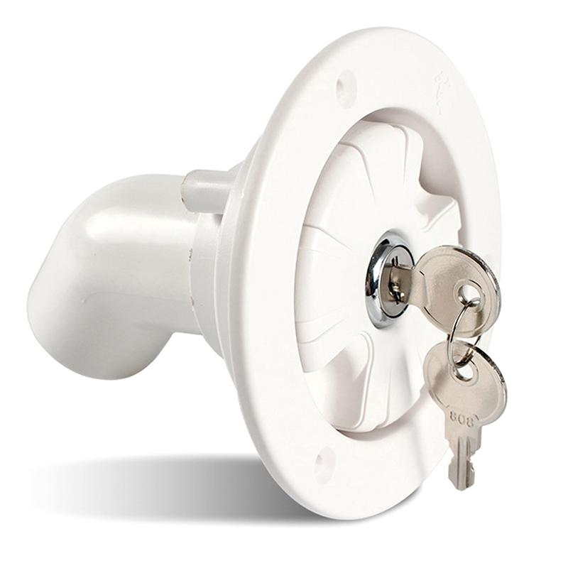 Rubber Lockable Leakproof Fresh Water Inlet Motorhome Camper Boat Rv Accessory