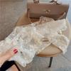 Long Sunscreen Lace Shawl Versatile Female Headscarf Elegant Neck Protection Scarf