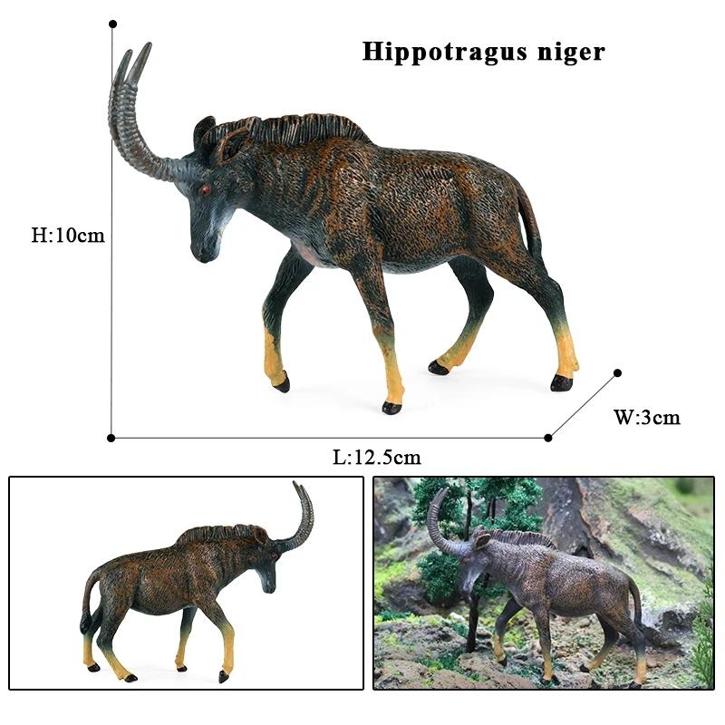 Oenux Классическая Симуляция Фермерских Животных Овца Коза Аргали Антилопа Модель Фигурка Действия Домашняя Птица Фигурки Милая Игрушка Для Ребенка Подарок