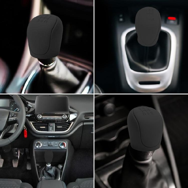 Автомобильный силиконовый чехол для ручки переключения передач, противоскользящая ручка переключения передач, универсальная ручка переключения передач