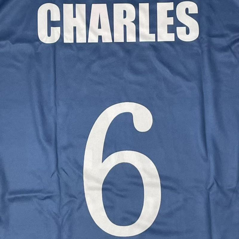 Anime Charles Shirt Cosplay Costumes #6 Football Club Jersey Charles Soccer Training T-Shirt 3D Printing