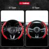 38CM Steering Wheel Cover Solid Color Steering Wheel Decoration High Quality Automotive Interior
