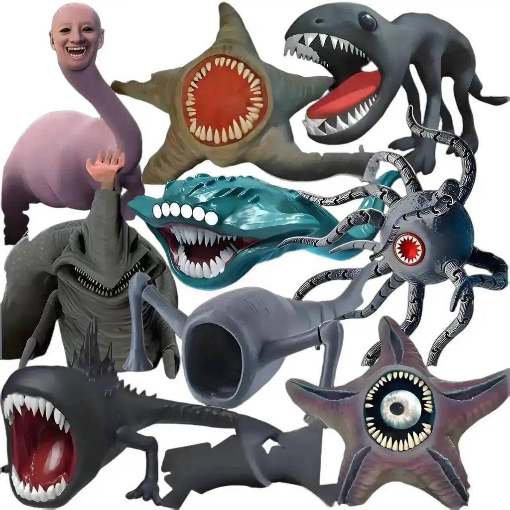 Фигурка Subnautica Левиафан Subnautica EL Gran Maja Пожиратель Морей Фигурка Монстра Bloop Фигурка Морского Монстра Фигурка Игрушка Подарок
