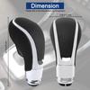 Gear Shifter Knob Compatible With Buick Verano 2012-2017 Car Gear Shifter Replacement -Black