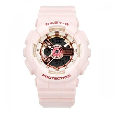 G Shock Ba 110aq 4adr Ba 110aq 4a Детские цифровые аналоговые спортивные женские часы S из уретана