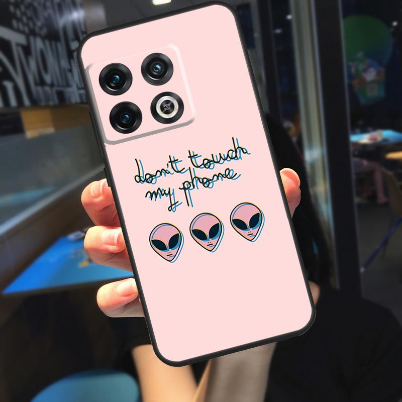 Чехол «Не трогай мой телефон» для OnePlus Nord 2 2T CE N10 N20 N300 OnePlus 9 Pro 10 Pro 8T 9R 9RT 10T Ace Cover