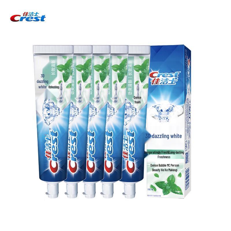 Зубная паста Crest 3D White с фтором для отбеливания