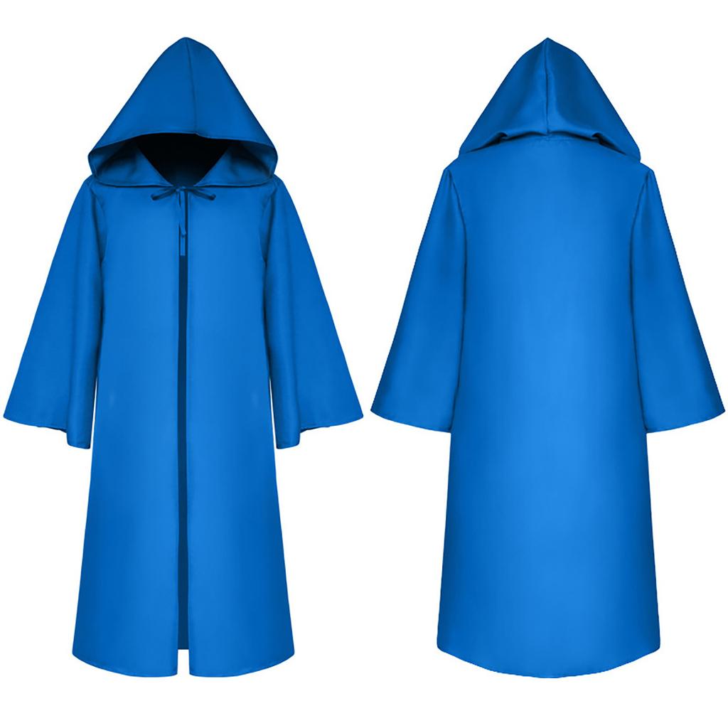 Men's And Women's Halloween Costumes Grim Cloak Hooded Cloak Jacket Coat