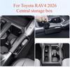 Подвесной ящик для хранения на центральной консоли, подходит для Toyota RAV4 2026, Аксессуары-органайзеры для салона автомобиля