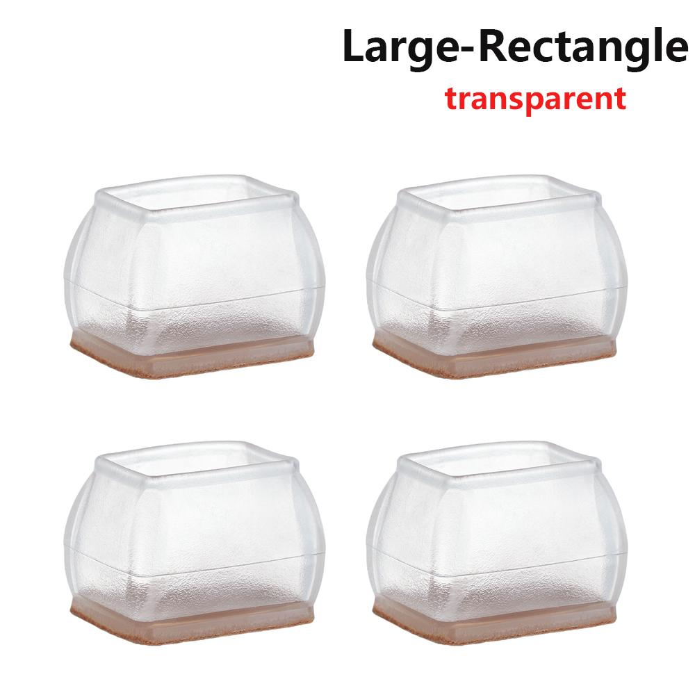 Protector Wear-resistant With Felt Furniture Feet Covers Table Pads Anti-slip Pad Chair Leg Caps