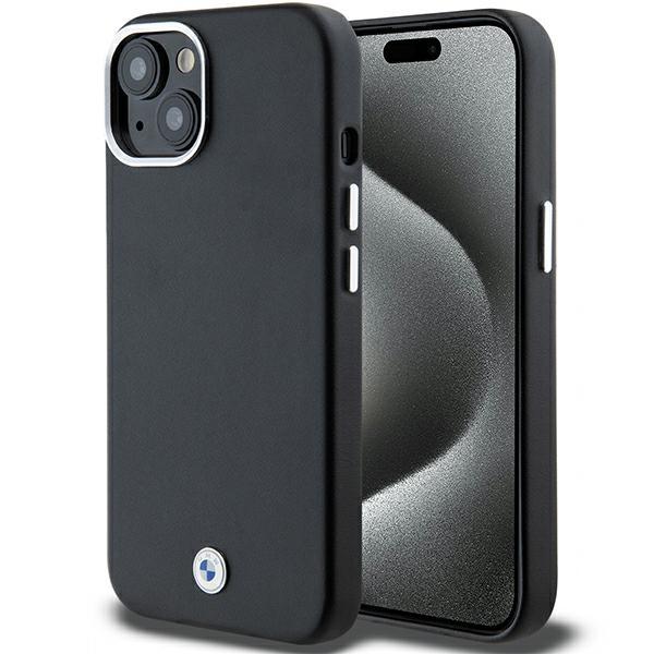 BMW BMHMP14S23PUFWK iPhone 14 / 15 / 13 6.1" black/black Signature Wrapped Metal MagSafe