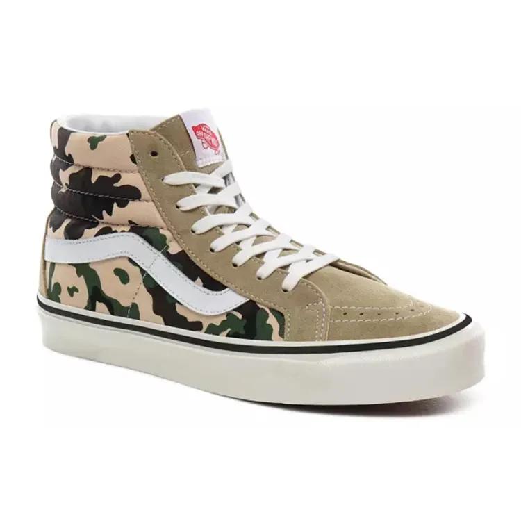 Vans Sk8-Hi 38 DX 'Anaheim Factory - OG Camo' (Unisex) Og Khaki / Og Camo Skate Shoes VN0A38GFTU6