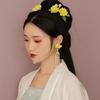 Tassel Hanfu Hair Stick Pearl Flower Hair Comb Chinese Style Hairpin Set  Hairstyle Design Tool