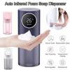 Auto Soap Dispenser Touchless 320ML Capacity Temperature Display Dense Foam Hands Washing Machine 1500mAh Rechargeable Automatic Soap Dispensers