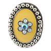 Les Trésors De Lily [E6561] - Yellow 'Oxana' Designer Ring
